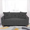 Pokrywa krzesła Sofa Sofa Soft Elastic Couch Slipcovers Protector Cover 1-4 Seaters