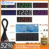 Colorful Digital Clock Electronic Kit STC8G1K17/15W413AS/DS1302 Electronical Clock Making Experiment Kit for Soldering Project