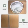 Electric Fans 7200mA Folding Portable Fan Floor Standing Fan Summer Mute Rechargeable Wireless Telescopic Desktop Electric Fan for Home Office