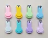 8 colors Creative Cartoon Solid color Baby Nail Clipper New Cute Nail Care Cutlery Scissors Infant Nail Clippers M26649427543