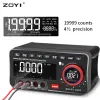 Zoyi ZT-5566se Tezgah Sesli Multimetre Bluetooth Test Cihazı 19999 Profesyonel Dijital Gerçek RMS Autorange Transistör Araç Ölçer Sayısı