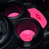 CAR Cup Holder Coaster Micro Fiber Leather Anti Slip Coaster Mat Accessories för Mini Cooper R60 F54 F55 F56 F60 2023 2022 2021