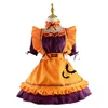 Trajes de anime fantasia de cosplay de bordados doces e fofos - vestido de empregada de restaurantes delicados para trajes de halloween de dramatização de anime para a empregada empregada 240411