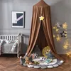 Kids Bed Curtain Baby Hanging Bedding Hung Dome Canopy Mosquito Net Childrens Girl Boy Play Tent Living Room Bedroom Decoration240327