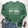 Tasarımcı Kadın Hoodies Sweatshirts Sıcak Sonbahar ve Kış Kadınları Anneler Günü Boy Mor Mektup Baskılı Yuvarlak Boyun Hoodie