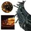 Nieuwe zonne -led String Fairy Light Waterdichte buiten 32 m/22m/12m Garland Street Lamp Frestoon Kerstfeest voor tuindecoratie