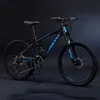 Bikes Ride-Ones 24/26 pouces Soft Tail Fild Vinaim Bike Dh Double épaule Fork MTB Bikes 21/24/27/30 Speed Bicycle Wheelset Wheels Outdoor Cycling L47