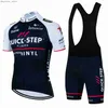 Jersey de cyclisme set 2024 STEP MEN MEN MOUCLE DE CYCLING SETT MTB UNIFICATION VOCTAIRE COLING SUMME BASHICAB BICY