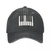 Ball Caps Piano Sticker Cowboy Hat Sun Cap Hood Women Men'S