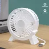 Electric Fans 4 Inch Portable Electric Fan USB Input Table Fan Mini Desktop Fan Summer Mute Air Cooler PC Connection for Home Office School