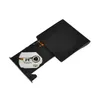 High Speed External USB 3.0 Flat Brushed External DVD RW Burner CD Writer Slim Portable Optical Drive for Laptop PC HP