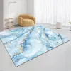 Abstract Marble Carpet para sala de estar Decoração de casa Sofá Table Grande tapetes de área anti-deslizamento Varanda da varanda FloormaMat Catinho de quarto