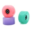 Ruote PU 82A Jelly Color per pattini a doppio rullo skateboard 58x32mm con accessori resistenti all'usura AMB284