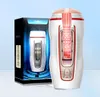 LeTen Full Automatic Masturbazione maschile tasca tasca Vagina artificiale Vagina 10 Modalità Strong Vibrator Sex Toy Masturbatore per Man3278785