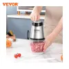 Blender Vevor Electric Meat Grinder avec 4wing Blades en acier inoxydable 2,5 tasse de verre Bowl2 Vitesses de vitesses pour bébé pour bébé