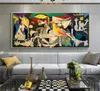 Guernica par Picasso Toile peintures Reproductions Famous Canvas Wall Art Affiches et imprimés Picasso Pictures Home Wall Decor6314731