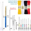 Filting Punch Needles Punch Needle Brodery Stitching Poking Cross Stitch Tool Crochet Knitting Needle Thread