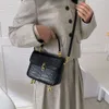 Populaire kleine tas voor vrouwen handtas nieuw high-end krokodil patroon enkele schouder crossbody tas, niche-ontwerp, draagbare kleine vierkante tas