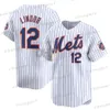 2024 Custom Pete Alonso 4 Francisco Alvarez Jersey Brandon Nimmo Edwin Diaz Francisco Lindor Daniel Vogelbach Jeff McNeil Kodai Senga Brett Baty Baseball