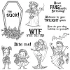 Mangocraft 2023 Halloween Woarch Women Girl Metal Cutting Dies Stamp Clear DIY Scrapbooking Dies Silicone Stamps for Cards Albums