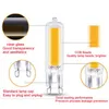 Ampoule LED AC220V / 110V Super Bright G9 SUPER BRIGHT G9 7W 9W 12W15W LAMPE DE VERRE CONSTANCE ÉCLIGNE LED LED G9 COB BUBBES