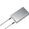 エンクロージャーフルアルミニウム合金2.5および3.5インチHDDエンクロージャータイプC 3.0 / USB A SATA USB 3.0ハードディスクキャディ7.9mm 9.5mm厚さSSD