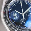 Watches Chronograph Superclone 310.63.42.50.02. Se 3861 42mm Watchesmen's Moon Designers Saturn 316L Pluto Business Business Men's 576