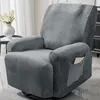 Recliner Sofa Cover 1-zitter Stretch Single Fauteuil Relax Slipcover Niet-slip bankstoelbeschermer voor woonkamer wasbare 1set 1set