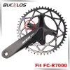 4pcs Bucklos Bicycle Crankset Vis boulons de randonnée pour Shimano FC-R7000 R8000 R9100