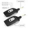 Cables 2.4GHz Electric Guitar Wireless Pickup USB Rechargeable Guitar Wireless System Transmitter Max 30M Transmission for Guitar Bass