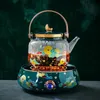 Electric Pottery Furnace Fully Automatic Automatic Power Outage Steam Dual Use Household Kitchenware Intelligent Glass Tea Set