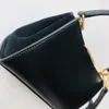 Crossbody tas portemonnee porteme draagtas eleanor satchel 5a echte lederen vlakte letter roze peekaboo mini tas ontwerper kruistas bovenste handgreep koppeling kleine tas koppeling