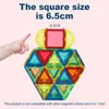 Decompression Toy Romboss 83pcs DIY Magnetic Blocks Colorful Tiles Parent-child Interaction Best Game Montessori Educational Toys Christmas Gifts 240413