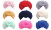 Kids Soft Corn Knotted Turban Elastic Donut Round Cap Beanies Stretch Headband Boy Girls Hair Band Hat Headwraps Headwear1298949