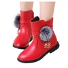 Boots Toddler Infant Kids Baby Girl Princess Fashion Shoes Layer Laarzen Meisjes #y4