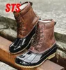 STS Women039S Boots Lady Boot met waterdichte ritsruberen Rubber zool vrouwen regenlaarzen vat omhoog enkelschoenen winter vrouwen sho2121887