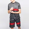 New Design Best Style Mens Durable t Shirt Short Set High Quality Two Piece