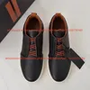 Casual Shoes Elastic Band Mid Cut Men's Board Without Tie Up Genuine Leather With One Foot Lazy And Driving