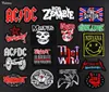 Metal Band Cloth Patches Rock Music Fans Badges Embroidered Motif Applique Stickers Iron on for Jacket Jeans Decoration5531540