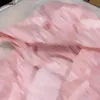 Cappotto per bambini di lusso adorabile baby jackets rosa vestiti firmati per bambini taglia 100-150 cm gradiente di stampa completa ragazzi ragazze da ragazza esterno 24pril