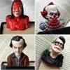 Figurine decorative horror segnalibri il regalo per la narrativa di fan dei fan del cinema classico Mark Resin Crafts Miniatures