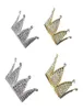Baby Hexagon Luxury Rhinestone Crown Mini Tiara Cabelo Acessórios para Cabelo Princesa Festa de Aniversário da Festa da cabeça Decoração215C7259407