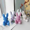1PC Long Eared Rabbit Aromatherapy Candle Photo Props Scented Candle Ornaments Decorative Candles Ocean, Strawnberry, Green Tea