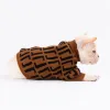 Nieuwe designer hondenkleding Warm huisdier trui merken hondenkleding voor kleine middelgrote honden klassieke jacquard letter patroon kattruien winter huisdieren sweatshirts jas