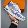Louies Vuttion Shoes 2023 Designer de luxe masculin Lvity Fashion Sneakers Donkey Brand 8 Color Trainers Men's's Trainers Low-Top Crystal Diamond 721