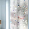 Window Stickers Sticker 3D Frosted Etched Vinyls Privacy Film Glass Balcony Bathroom Decals Stained Paper Decorative