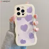 Vivo V27 V25 V23 V20 Pro V27E V21 4G 5G V21S V17 Neo V5 Lite Phone Case Daisy Flower Love Love