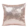 Pillow 40x40cm 11color Sequins Gold Silver Case Luxury Sofa Glitter Square Zipper Cover Pillowcase 1PCS