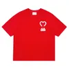 loveheart a ricamo da donna amante maglietta magliette magliette sportive magliette ricche uomini camicia sportiva maglietta tocchetta per tracce