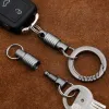 Keychains Tigle Titanium Alloy KeyChain Ny avtagbar multifunktionell EDC Rostfritt stål Keyring Uppgraderad version Mini Pocket